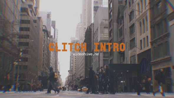 Urban Glitch Intro - Download 22455406 Videohive