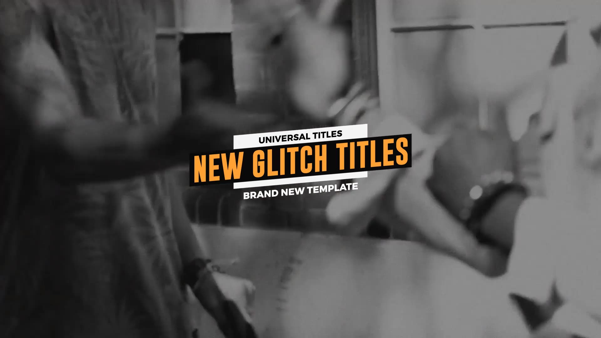Urban Glitch Titles Videohive 21608085 After Effects Image 3