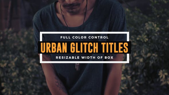 Urban Glitch Titles - Videohive Download 21608085