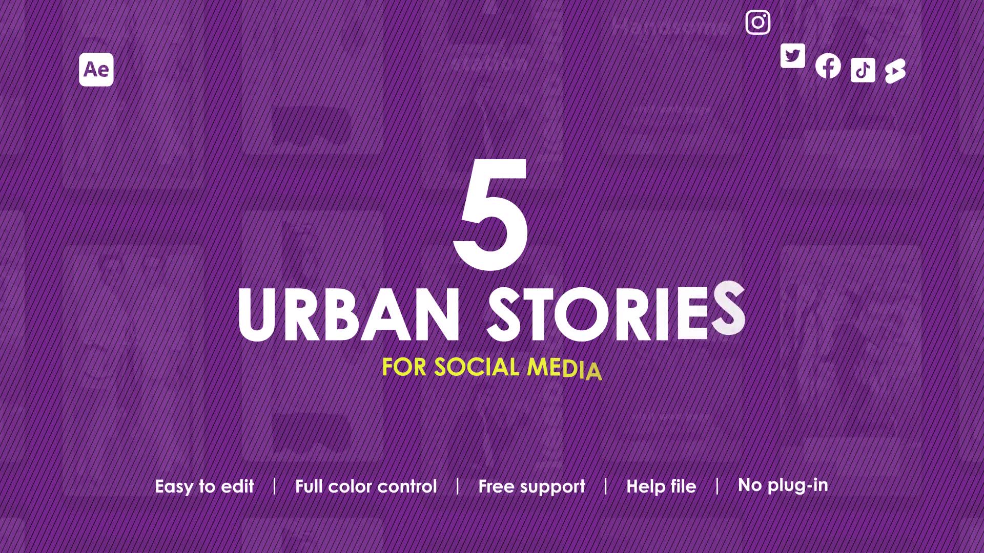 Urban Instagram Stories Videohive 38727701 After Effects Image 3