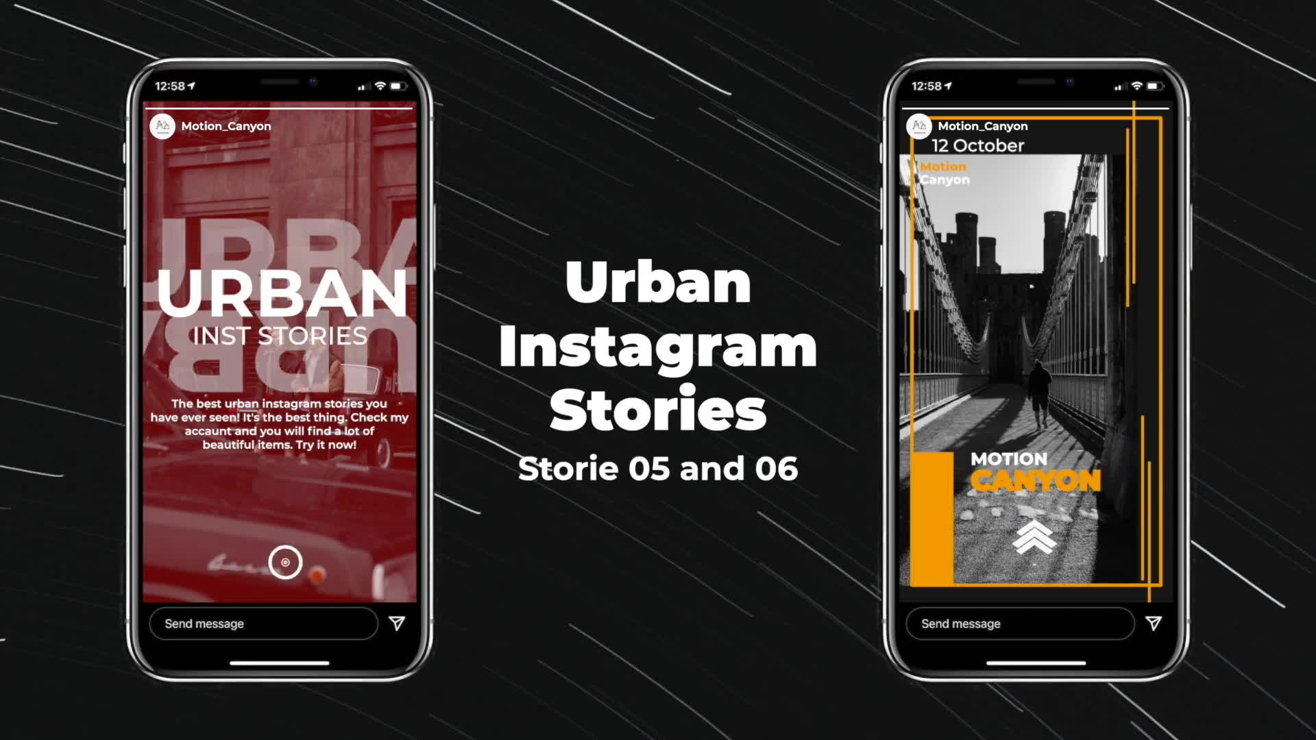 Urban Instagram Stories. Videohive 34768751 Apple Motion Image 10