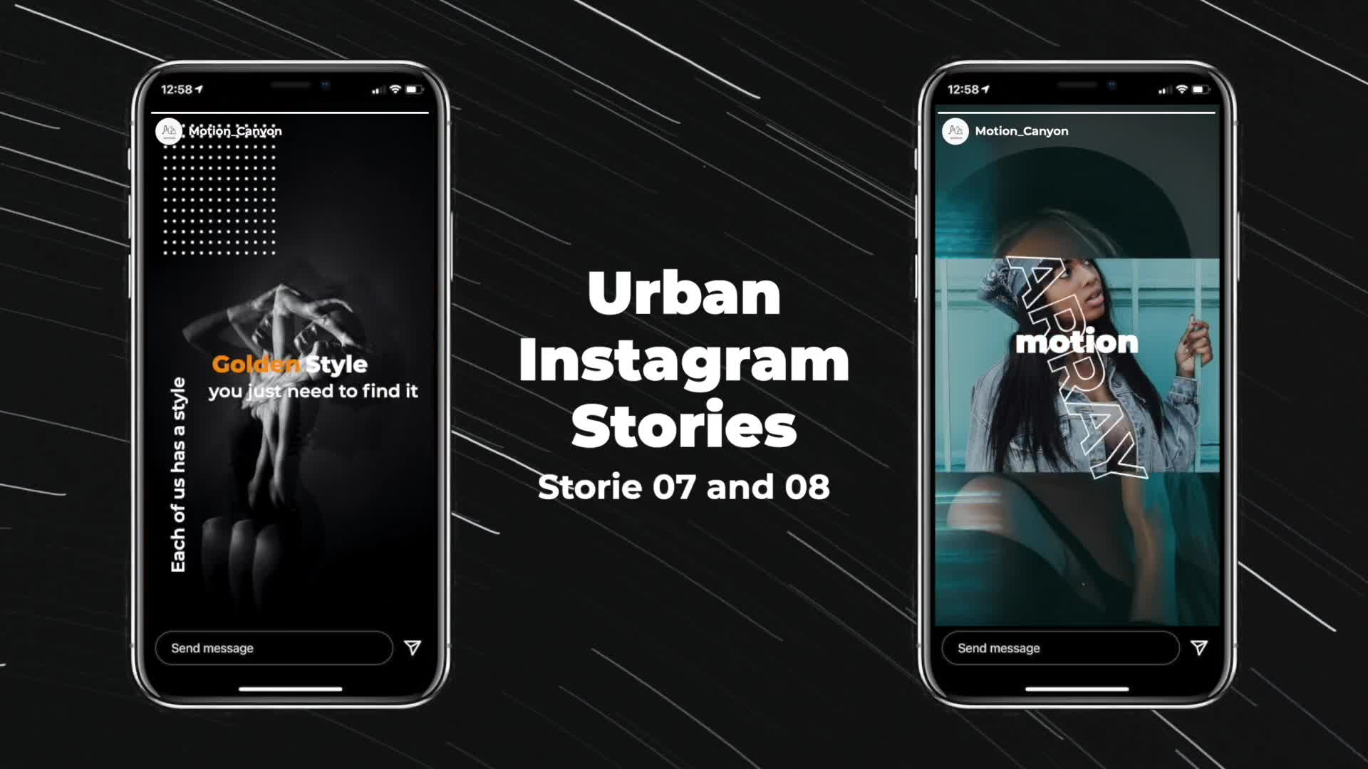 Urban Instagram Stories. Videohive 34768751 Apple Motion Image 11