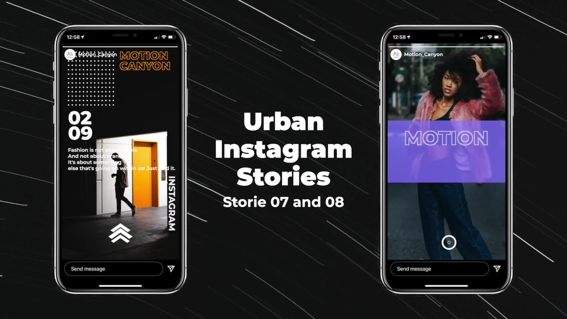 Urban Instagram Stories. Videohive 34768751 Apple Motion Image 12
