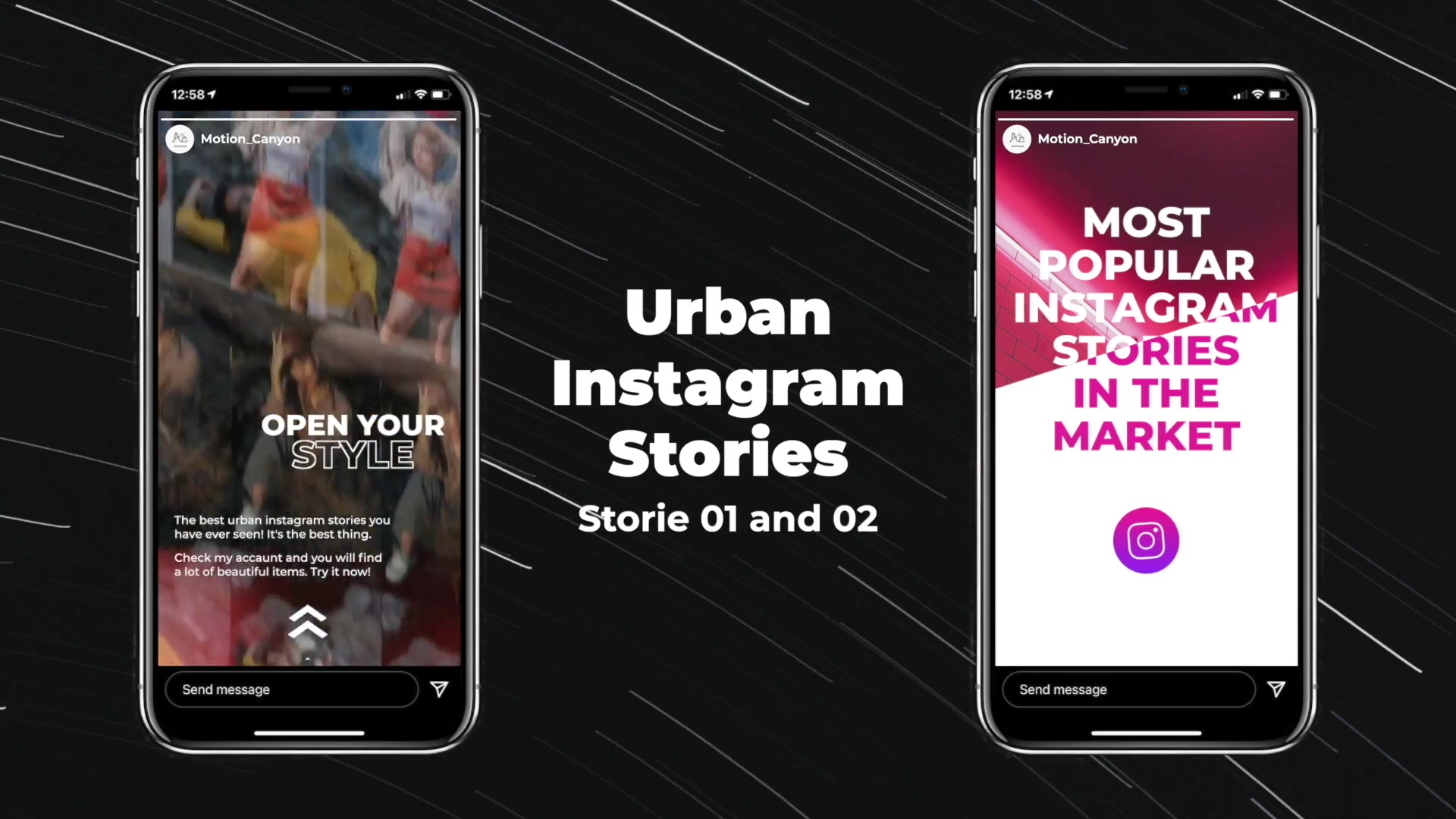 Urban Instagram Stories. Videohive 34768751 Apple Motion Image 4
