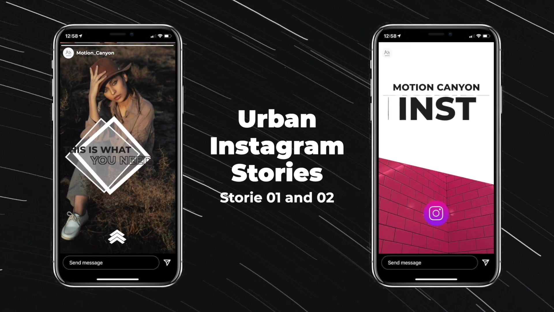 Urban Instagram Stories. Videohive 34768751 Apple Motion Image 5