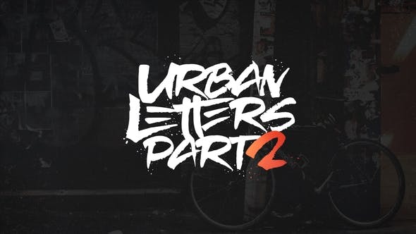 Urban Letters 2 - Videohive 23203427 Download