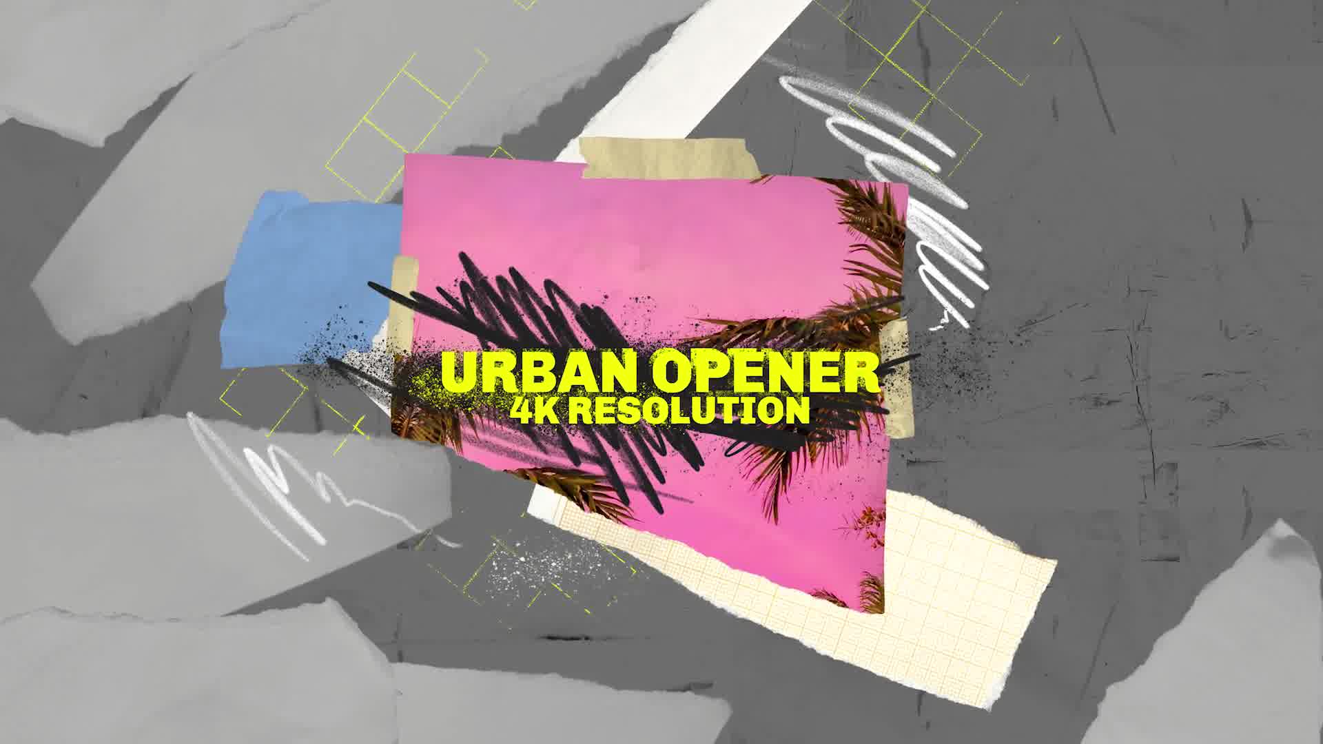 Urban Opener/ True Hip Hop Logo Intro/ City/ New York/ Brush/ Colorful/ Dynamic/ Street/ Basketball Videohive 30322404 After Effects Image 10