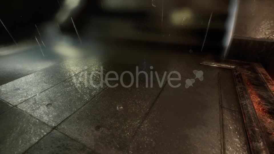 Urban Scene at Rainy Night - Download Videohive 21485212