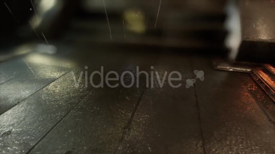 Urban Scene at Rainy Night - Download Videohive 21485212