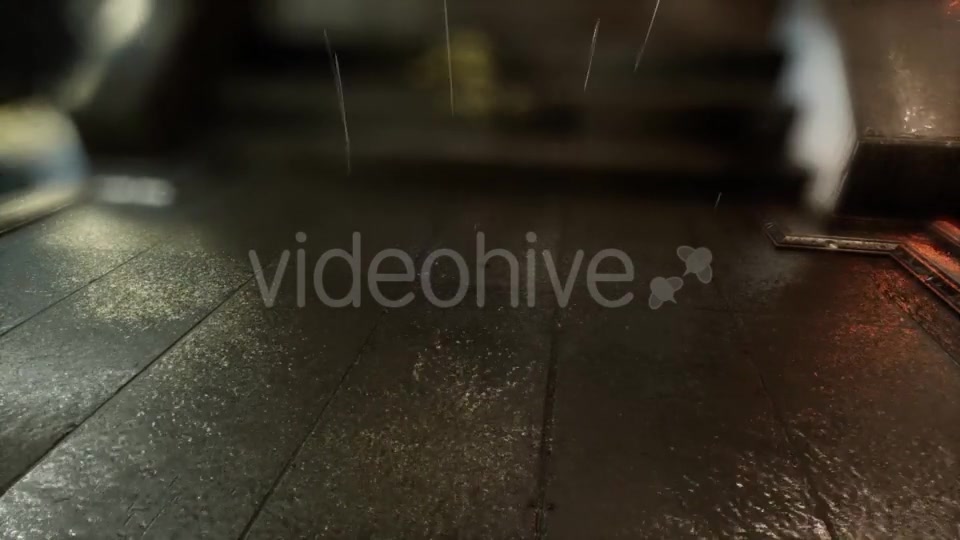 Urban Scene at Rainy Night - Download Videohive 21485212