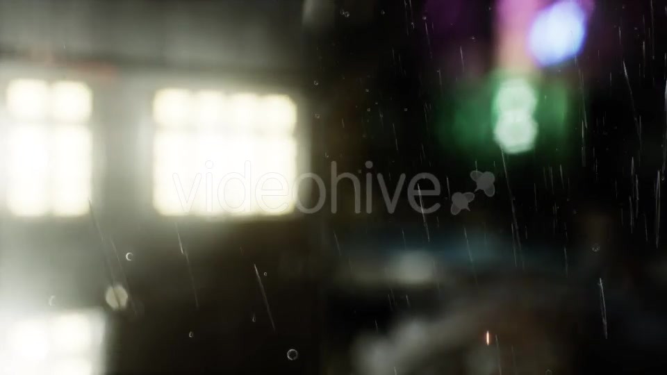 Urban Scene at Rainy Night - Download Videohive 21485297