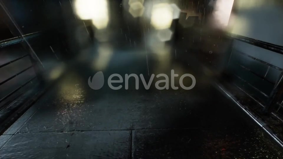 Urban Scene at Rainy Night - Download Videohive 21743244