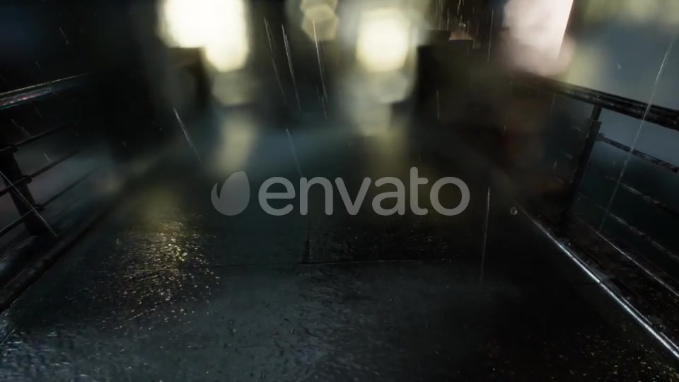 Urban Scene at Rainy Night - Download Videohive 21743244