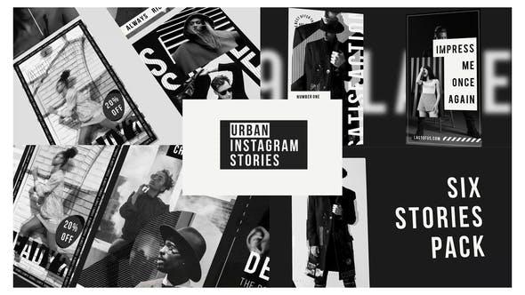 Urban Stories Instagram Black - Download 28198806 Videohive