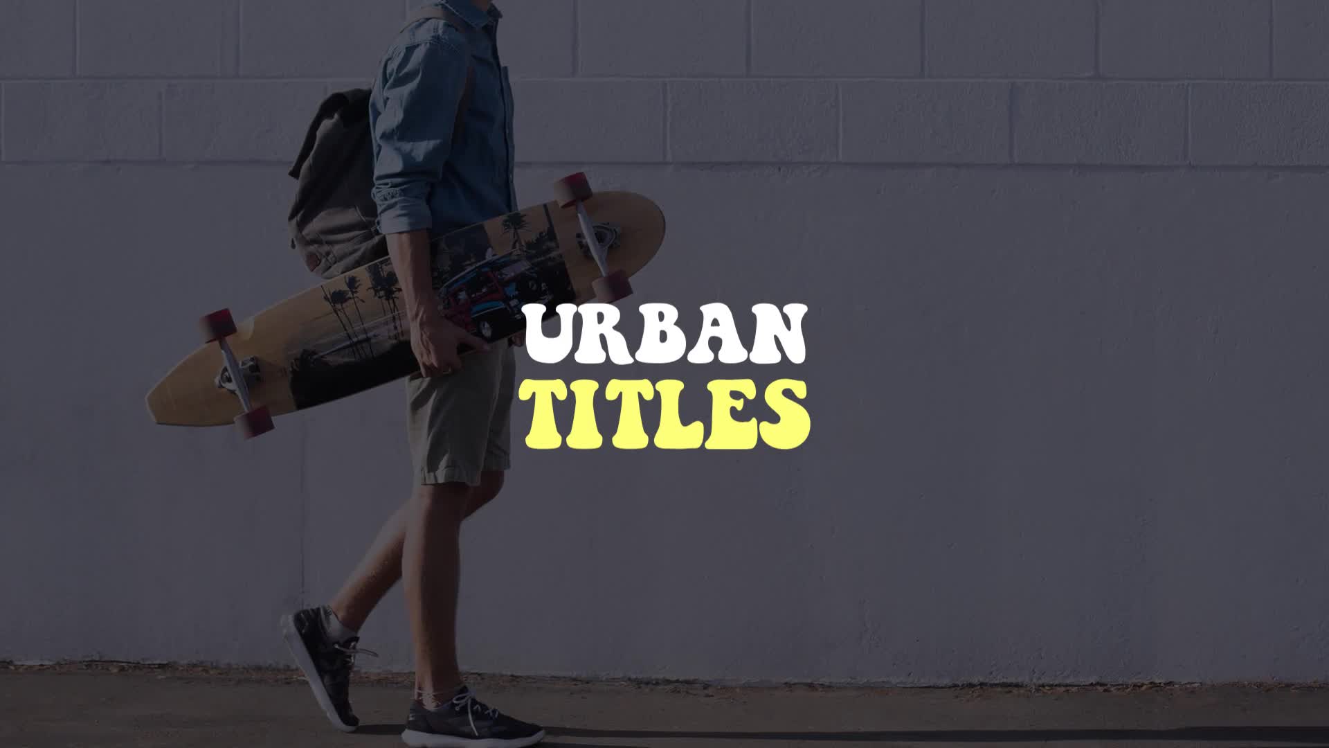 Urban Titles | FCPX Videohive 25488297 Apple Motion Image 1