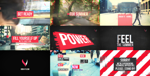 Urban TV Broadcast Package - Download Videohive 16128395