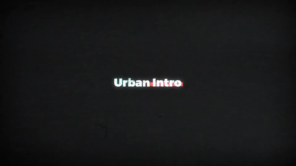 Urban Video Intro Videohive 21311040 After Effects Image 1