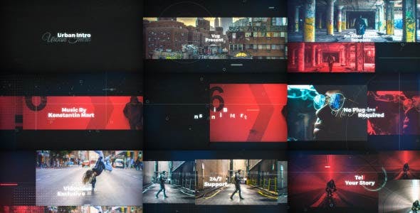 Urban Video Intro - Videohive Download 21311040