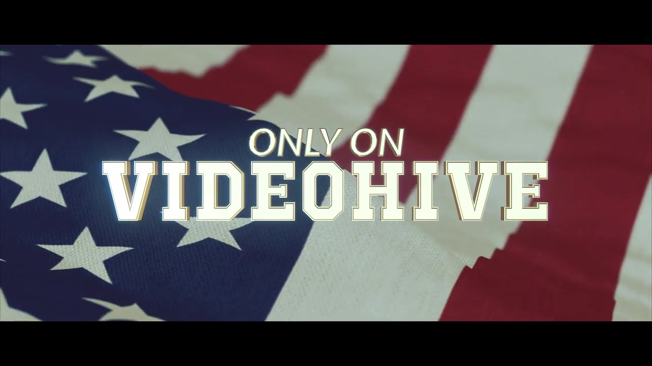 US Patriotic Titles For Final Cut Pro Videohive 32616235 Apple Motion Image 12