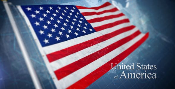 USA Flag Intro - Videohive 18297938 Download