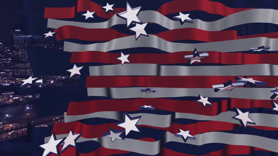 USA Flag Transitions - Download Videohive 21486417