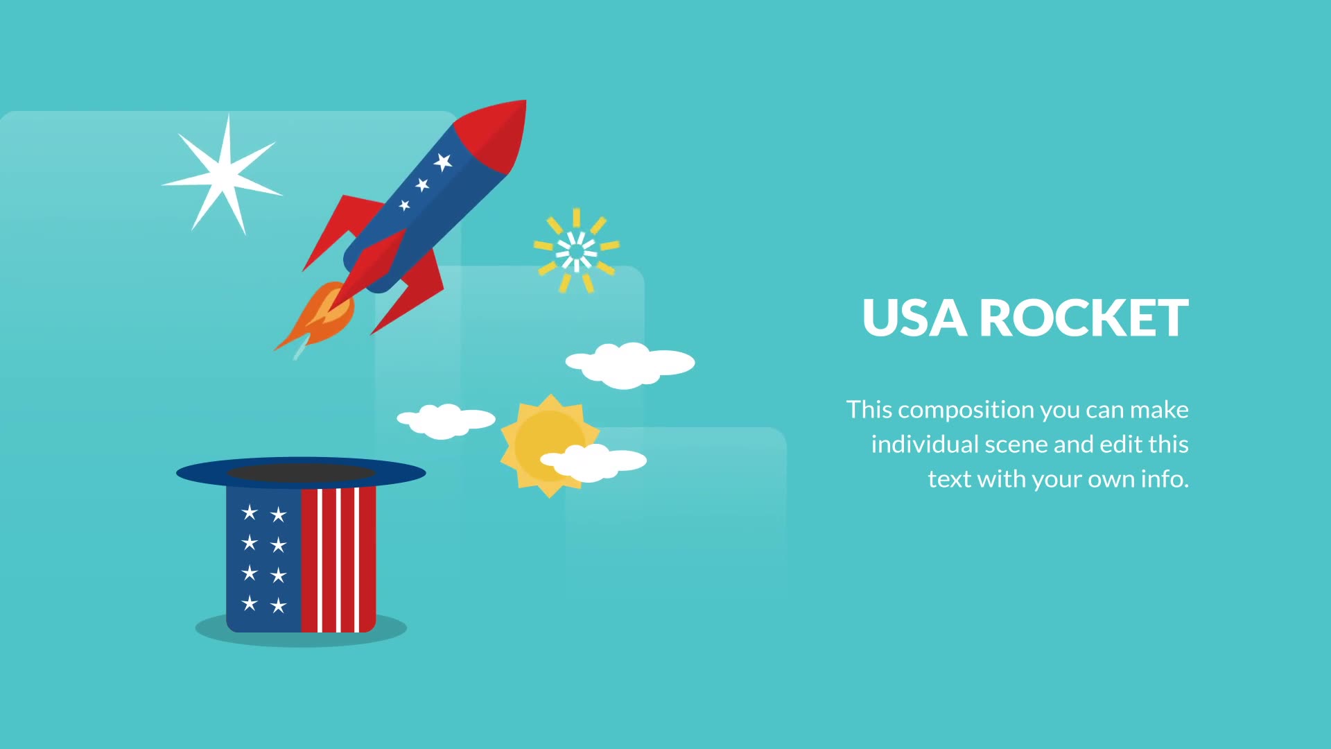 USA Independence Day Animation | After Effects Videohive 32600863 After Effects Image 11