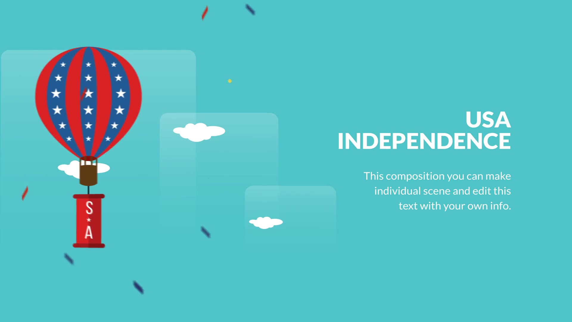 USA Independence Day Animation | Apple Motion & FCPX Videohive 32600901 Apple Motion Image 9