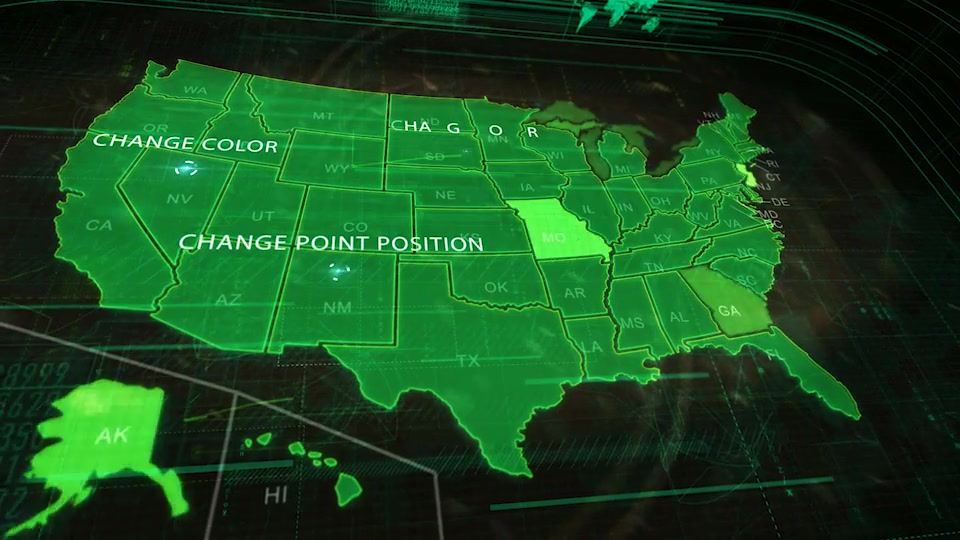 USA Map - Download Videohive 11939646