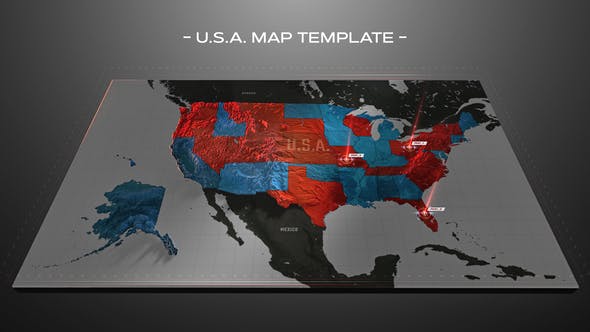 USA Map - Download Videohive 38249334