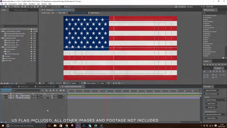 USA Map Kit - Download Videohive 14680226