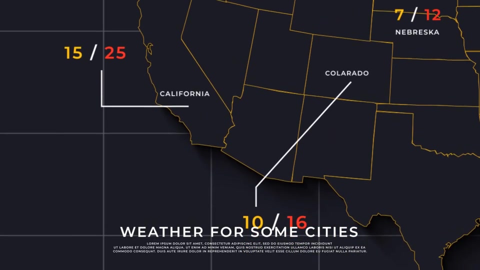 USA Map Promo Ver 0.2 Videohive 39323443 After Effects Image 10