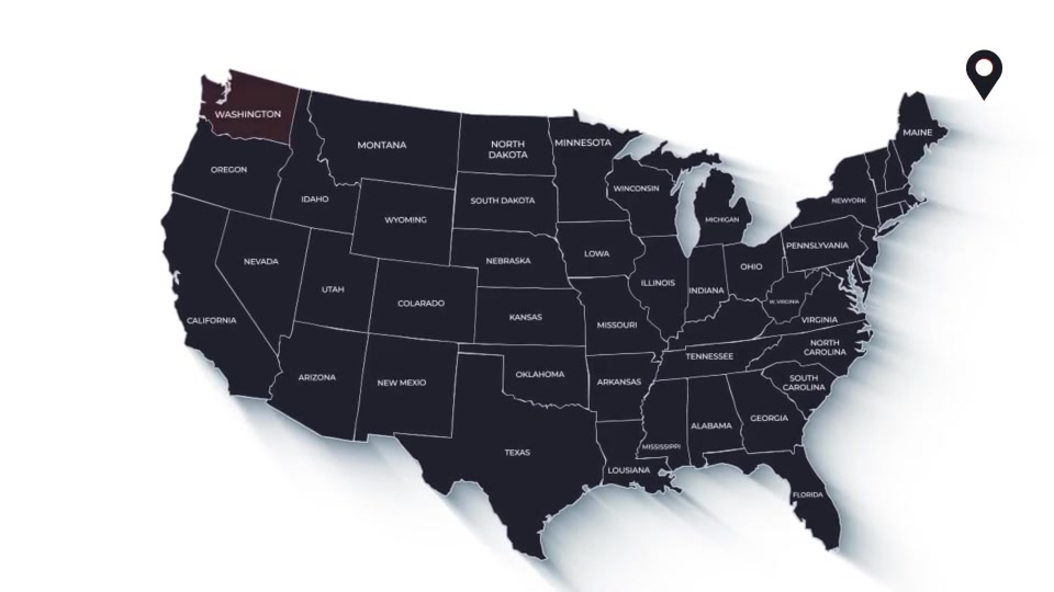 USA Map Promo Ver 0.2 Videohive 39323443 After Effects Image 5