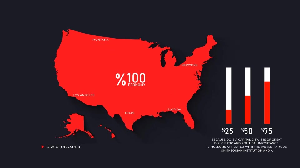 USA Map Promo Ver 0.2 Videohive 39323443 After Effects Image 7