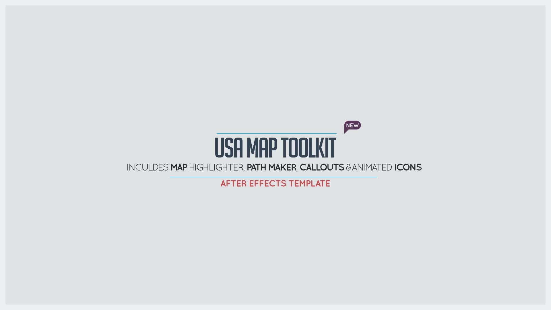 Usa Map Toolkit Videohive 24569861 After Effects Image 1