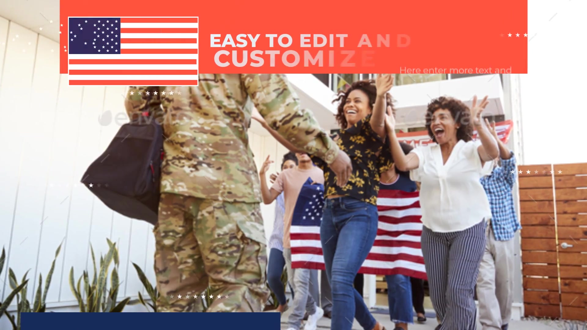 USA Patriotic Celebration Slideshow Videohive 27430317 After Effects Image 6