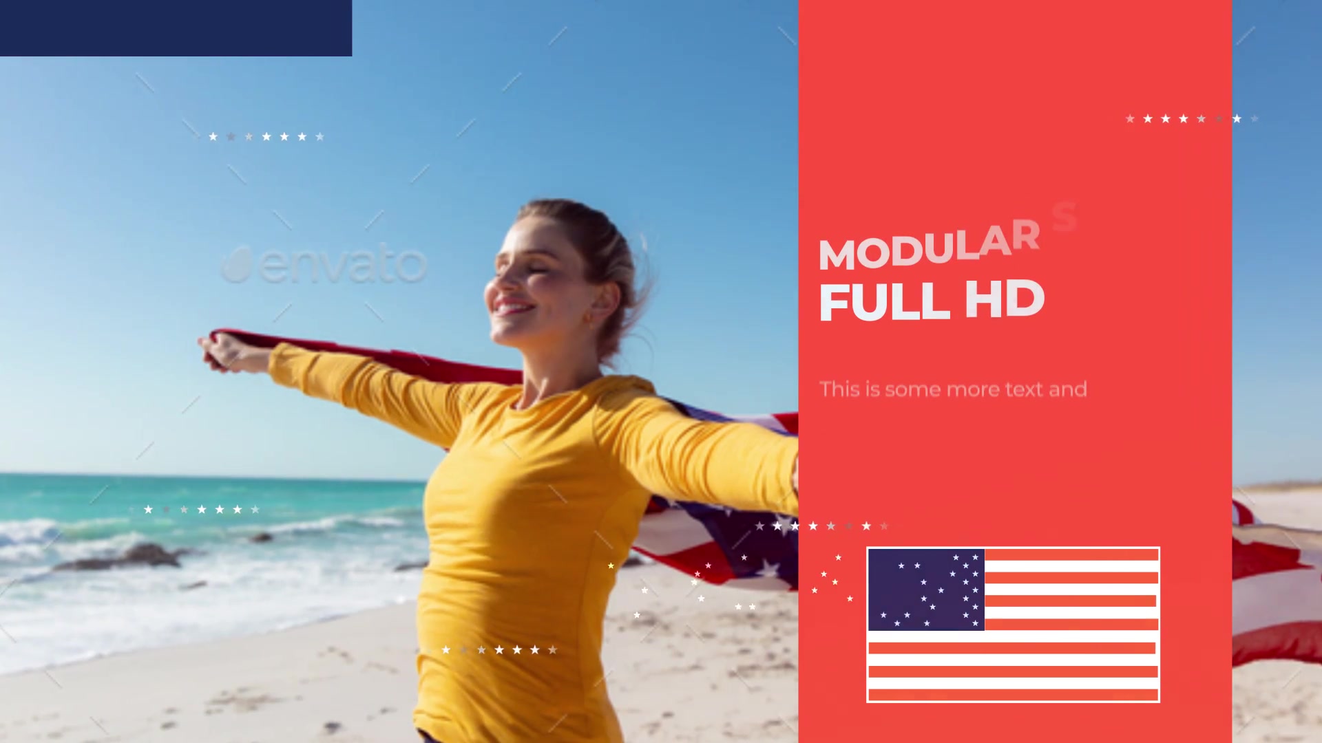 USA Patriotic Celebration Slideshow MOGRT Videohive 32640134 Premiere Pro Image 7