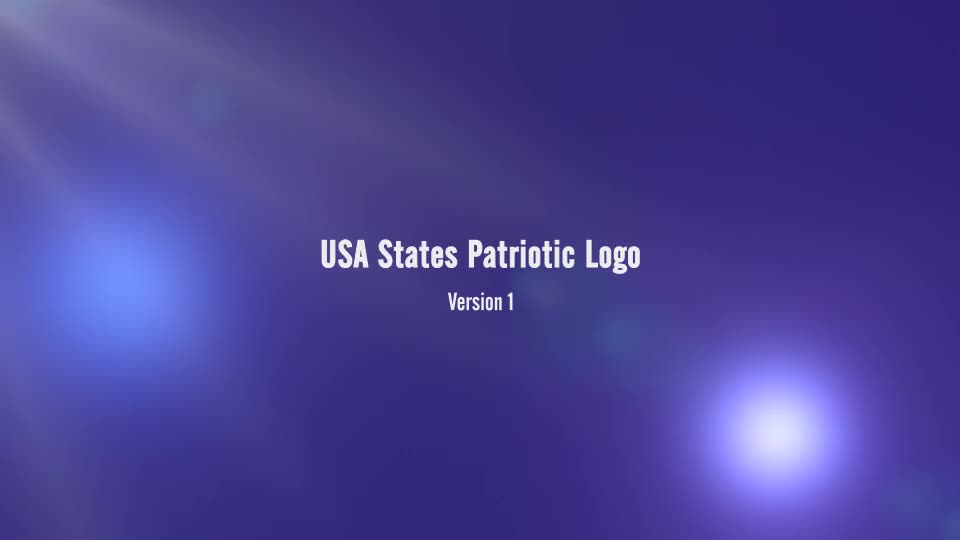 USA Patriotic Logo Apple Motion Videohive 32168677 Apple Motion Image 2