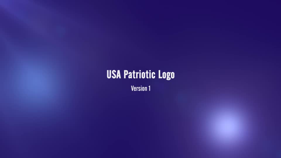 USA Patriotic Logo Premiere Pro Videohive 27089783 Premiere Pro Image 1