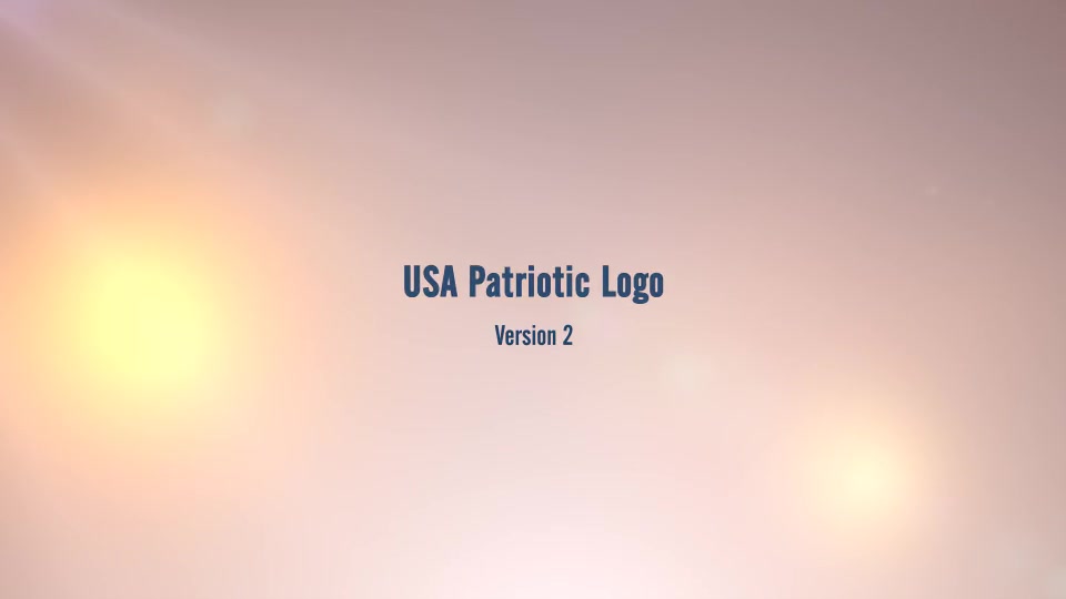 USA Patriotic Logo Premiere Pro Videohive 27089783 Premiere Pro Image 7