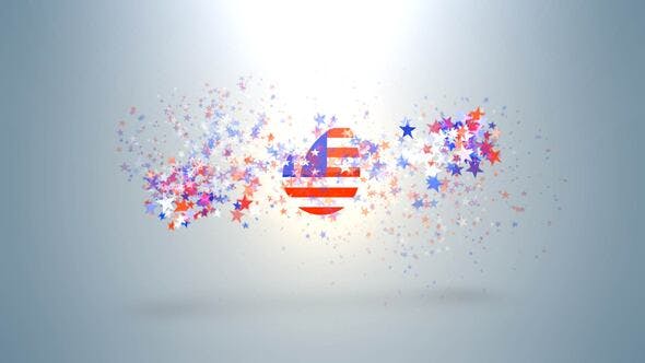 USA Ptriotic Logo - Download Videohive 27042895