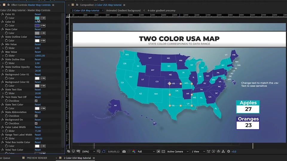 USA Smart Charts Data Driven Infographics Videohive 26298475 After Effects Image 7