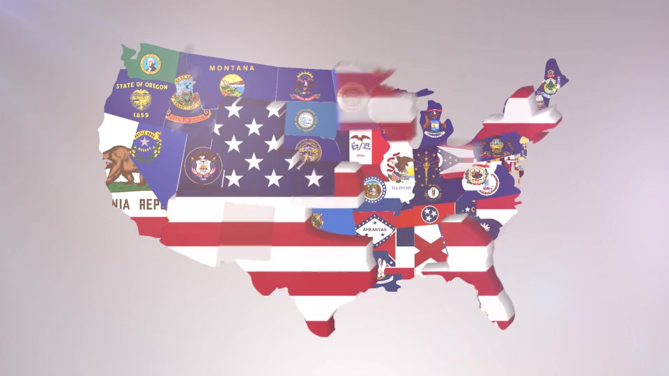 USA States Flag Logo Apple Motion Videohive 32168702 Apple Motion Image 8