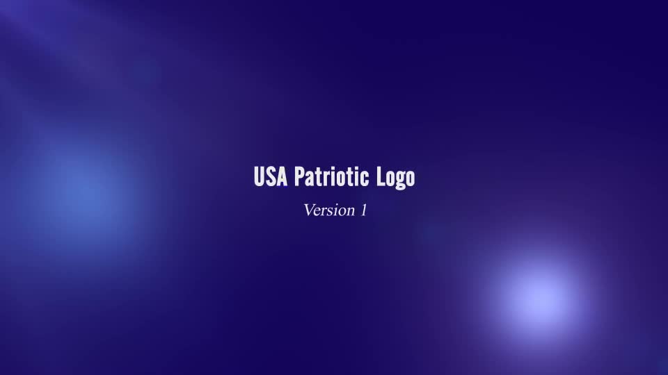 USA States Patriotic Logo - Download Videohive 16569329