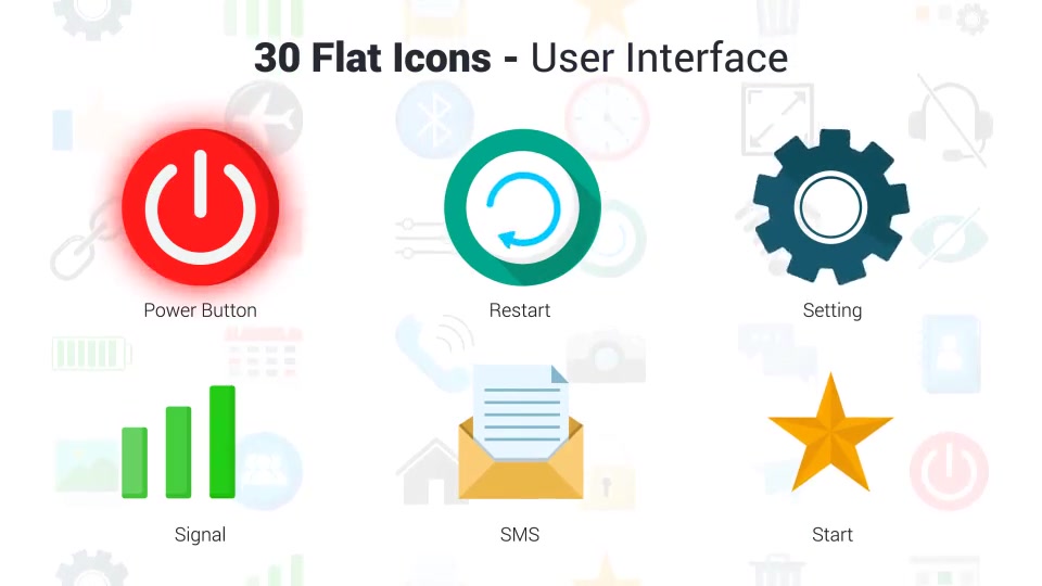 User Interface Icons Videohive 37301080 After Effects Image 9