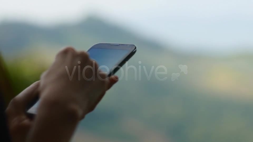 Using Touch Screen Mobile Phone  Videohive 6776043 Stock Footage Image 10