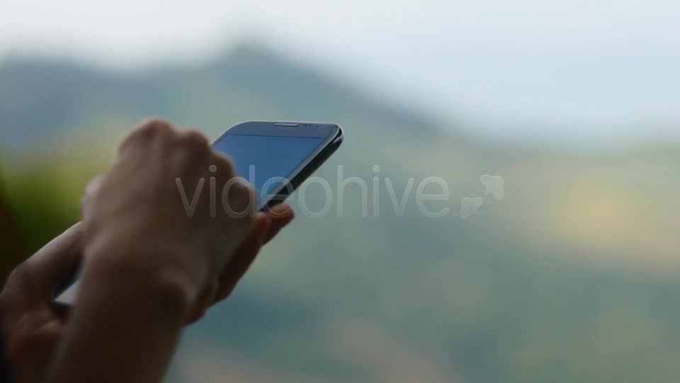 Using Touch Screen Mobile Phone  Videohive 6776043 Stock Footage Image 3