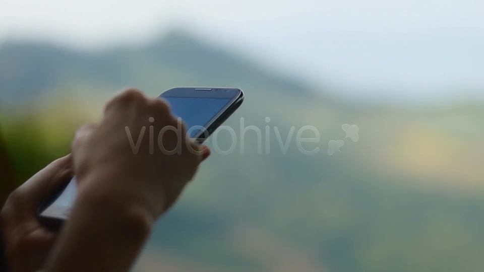 Using Touch Screen Mobile Phone  Videohive 6776043 Stock Footage Image 4