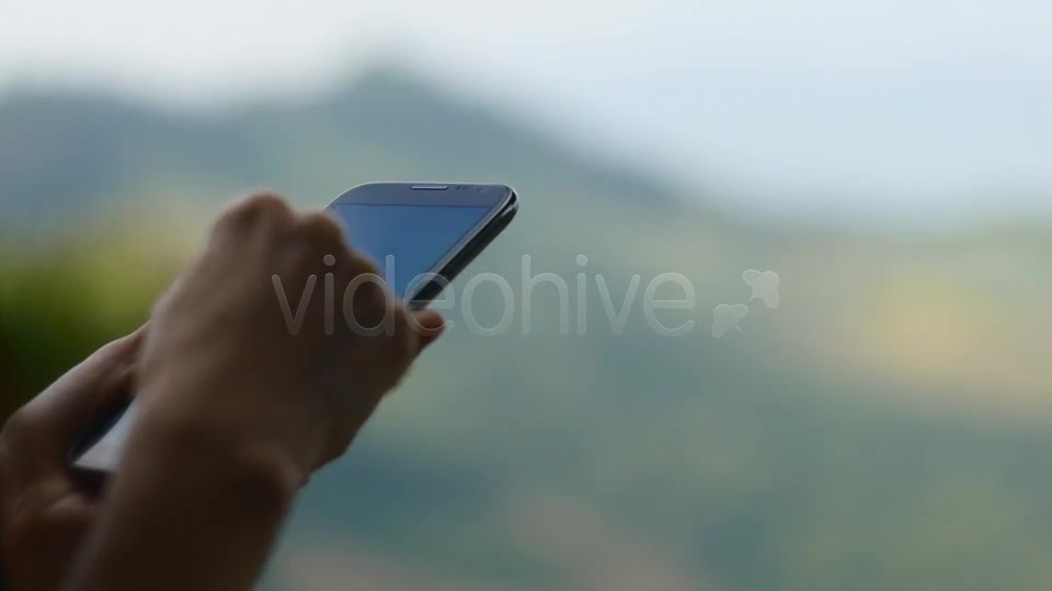 Using Touch Screen Mobile Phone  Videohive 6776043 Stock Footage Image 5