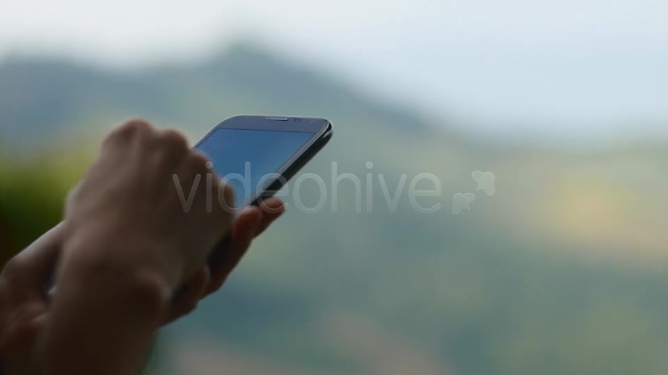 Using Touch Screen Mobile Phone  Videohive 6776043 Stock Footage Image 6
