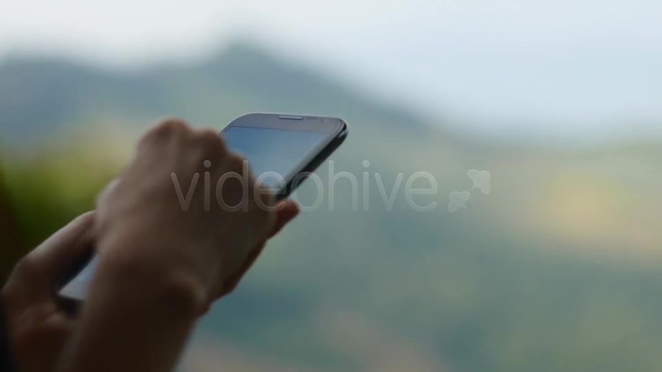 Using Touch Screen Mobile Phone  Videohive 6776043 Stock Footage Image 9